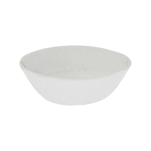 Carlisle FoodService Products Ridge Reusable Plastic Bowl for Home and Restaurant, Melamine, 22 Ounces, Marble