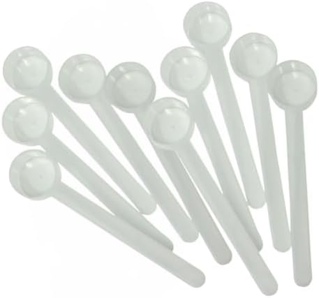 18 mL (18 CC) Long Handle Scoop for Measuring Coffee, Pet Food, Grains, Protein, Spices and Other Dry Goods (Pack of 10)