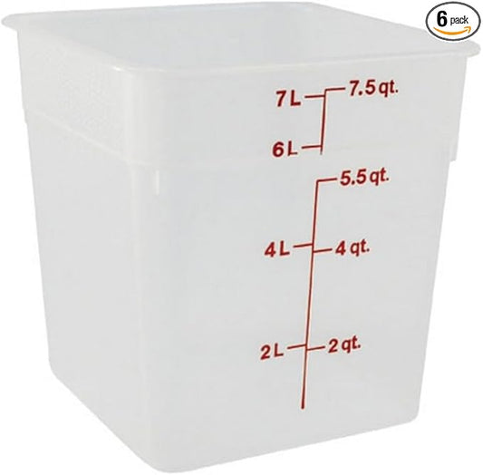 Cambro (8SFSPP190 8 qt Polypropylene Food Storage Container - CamSquare