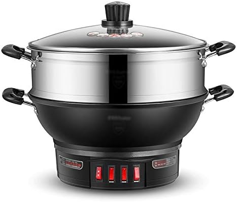 Electric Wok Electric Frying Pan Household Electric Cooker Cast Iron Cooking Cooking Steaming Stew Integrated Electric Cooker