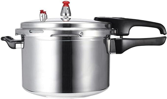 Electric Pressure Cooker, Kitchen Pressure Cooker Cookware 18/20/22cm Gas Stove/Open Fire Pressure Cooker Outdoor Camping Cook Tool Steamer,One Color-4L
