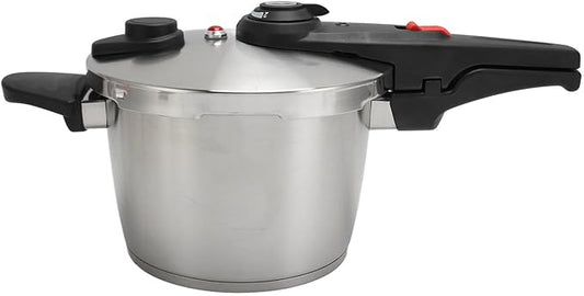 GLOGLOW Electric Pressure Cooker 304 Stainless Steel Multi Cooker, Quick Cooking for Home Kitchen with Pressure Control and Versatile Functions Kitchen Appliances (6L)