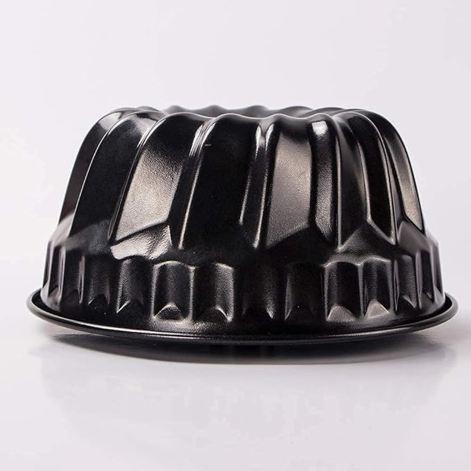 Webake 7 Inch Fluted Tube Pan Non-stick, Heavy Duty Carbon Steel Kugelhopf Cake Baking Mold for 6QT 8QT Insta Pot