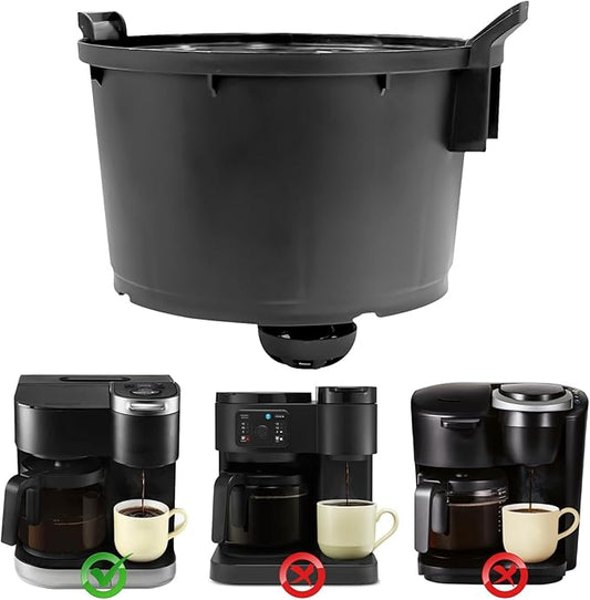 Brew Basket Replacement for K-Duo Single Serve & Carafe Coffee Maker (ONLY Gen 1, NOT Fit K-Duo Essentials or Other Machine), Coffee Maker Brew Filter Basket