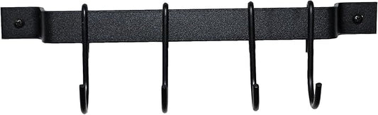12" Black Utensil Rack
