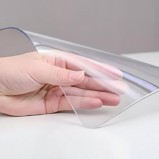 Clear Table Protector 36 x 60 Inch, 1.4mm Thick Waterproof PVC Plastic Table Cover, Durable Table Pad for Dining Room, Kitchen, Writing Desk, and Coffee Tables