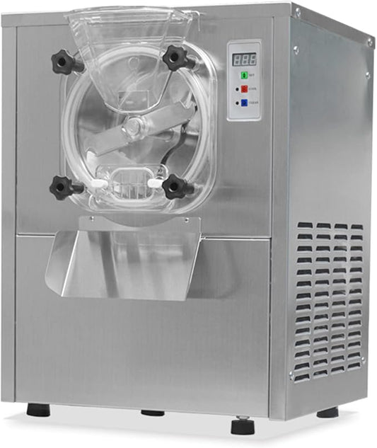 Kolice Commercial Desktop Hard ice Cream Machine, Counter top Hard ice Cream Maker, Ice Cream Machine, Snack Food Machine for Restaurant, Snack Bar, Ice Cream Shop