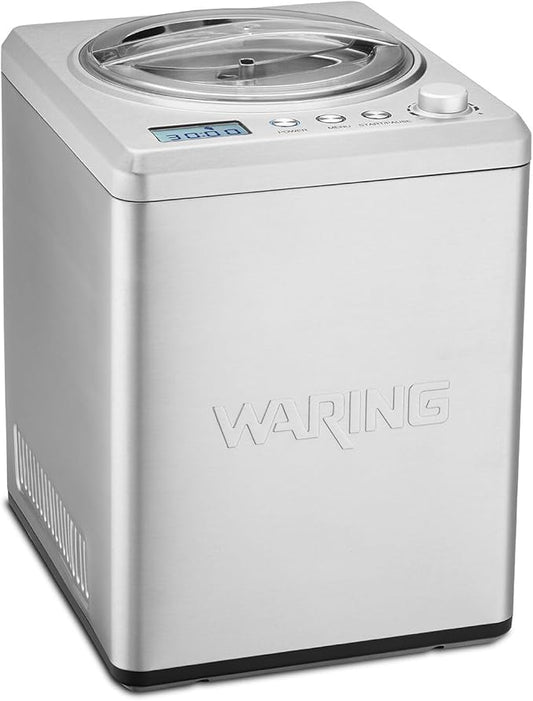 Waring Commercial 2.5 -Quart Compressor Ice Cream Maker 120V