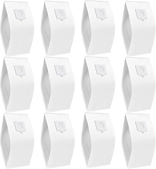 12 Pack Type Q/C 53292 Canister Vacuum Bags Replacement Dust Bags for Kenmore 200 400 600 700 800 Series,5055, 50557, 50558, 53291, 21814, 81214,BC3005, BC7005 Series Bagged Vacuums Cleaner
