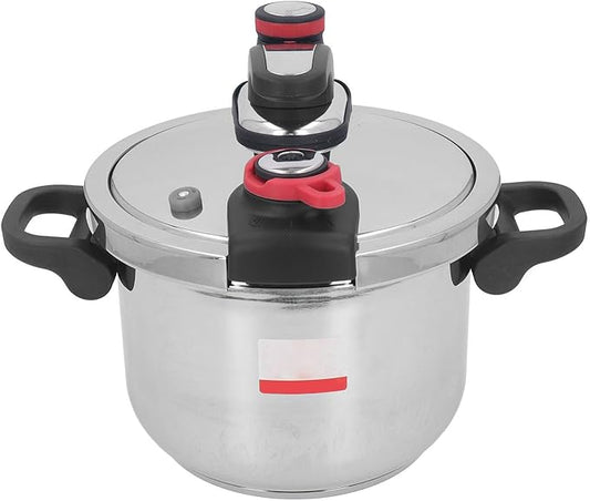 Multi Cooker, 6L Electric Pressure Cooker Efficient and Quick Cooking with Foldable Handle for Home
