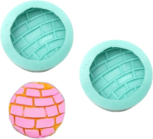 Natucraft Mexican Bread Silicone Mold, Concha Silicone Mold (Set of 2)