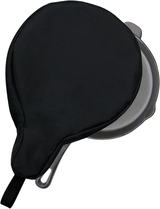 Cast Iron Skillet Bag, Fits 8/10/12 In Skillets Waterproof Camping Cast Iron Skillet Travel Carry Bag, Heavy Duty Skillet Pan Bag for Outdoors(2pcs)
