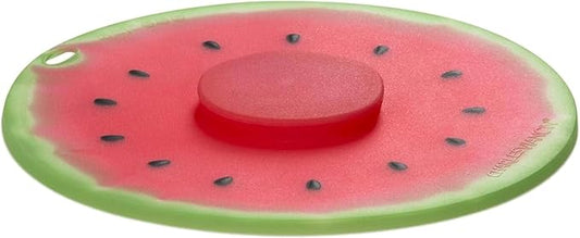 Charles Viancin - Watermelon Silicone Lid for Food Storage and Cooking - 9''/23cm - Airtight Seal on Any Smooth Rim Surface - BPA-Free - Oven, Microwave, Freezer, Stovetop and Dishwasher Safe