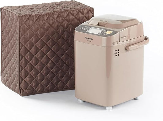 Covermates Keepsakes Bread Maker Cover – Quilted Appliance Protector for Dough Makers – Dust & Stain Resistant, Washable Slip‑On Design for Countertop Storage, Bronze