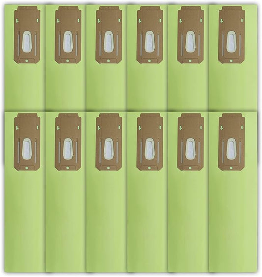 12 Pack Vacuum Bags Replacement for Oreck Type CC XL XL2 XL7 XL21 Upright Vacuum Cleaners, Fit for All Oreck XL Upright Vacuums, Replaces Part # CCPK8DW, CCPK8, AK1CC6A