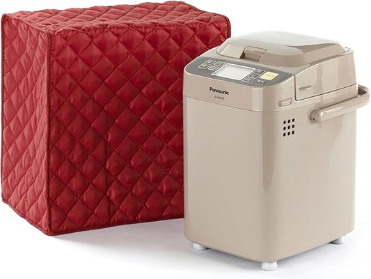 Covermates Keepsakes - Bread Maker Cover - Dust Protection - Stain Resistant - Washable - Appliance Cover, Red