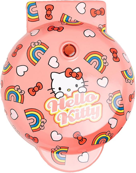 Uncanny Brands Hello Kitty Mini Waffle Maker - Cook With Your Favorite Kitty Character
