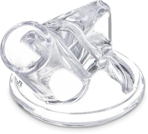 Carlisle FoodService Products Stor N' Pour Bottle Spouts Pour Spouts for Bar, Kitchen, and Restaurants, Plastic, 1.25 x 1.5 Inches, Clear, (Pack of 12)