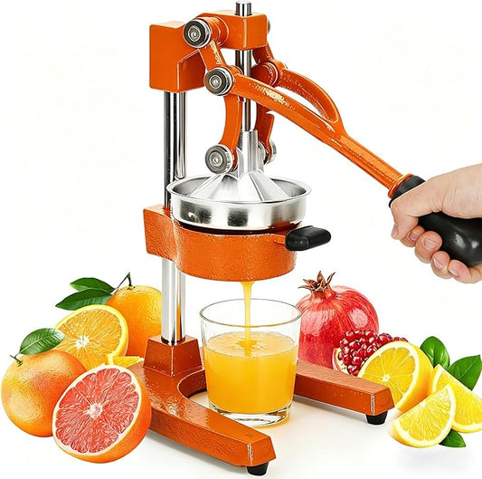Cast Iron Juicer (Orange)