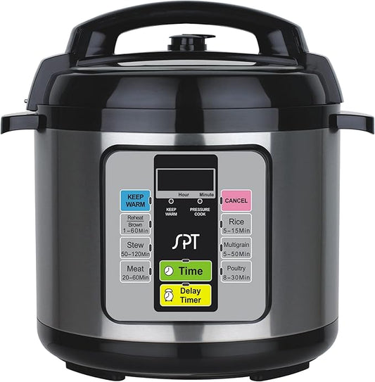SPT EPC-11A 1000-watt Electric Pressure Cooker, 6.5-Quart